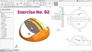 Solidworks Tutorial For Beginners in Hindi | Exercise No. 82