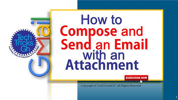 Compose and Send an Email with an Attachment | TechTricksGh