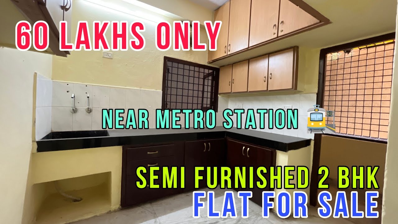 ghmc vidyanagar 60 LAKHS FLAT FOR SALE RTC X ROADS HYDERABAD ELIP PROPERTY metro YouTube