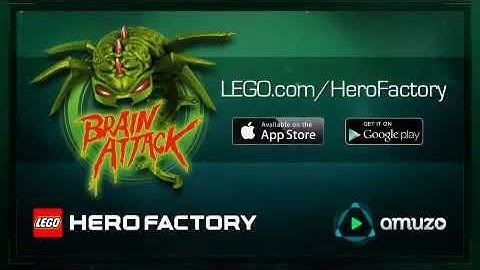 LEGO Hero Factory Brain Attack Game Trailer