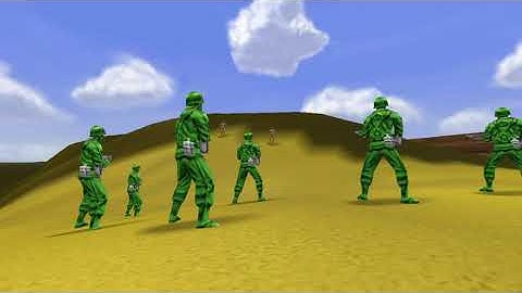 Army Men RTS - Boot Camp 1 - Camera And Movement - Gameplay Walkthrough