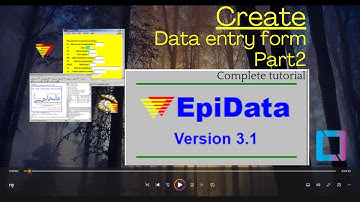 Data-entry Form creation & Data entry in Epidata v3.1 (Part-2) | Complete | Nepali | Lagun Channel