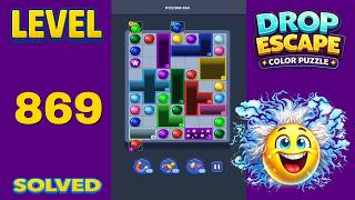 Drop Escape – Level 869 | Walkthrough