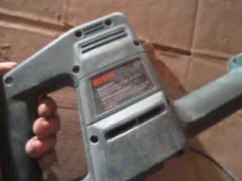 Mr Bosch S Magic Smoke Leaks Out Of My Old Reciprocating Saw
