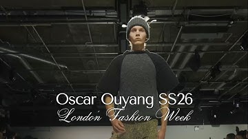 Oscar Ouyang Spring-Summer 2026 NEWGEN Runway Show | London Fashion Week | VRAI Magazine