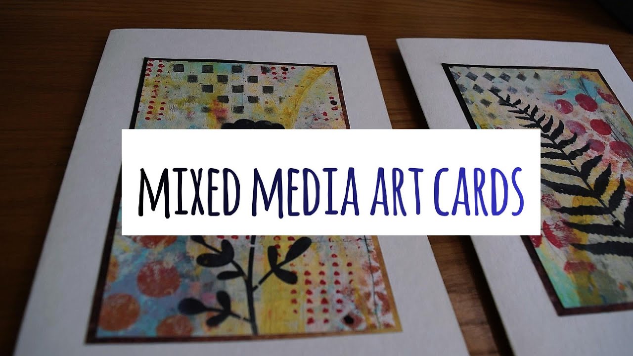 Mixed Media Art - Greeting Cards