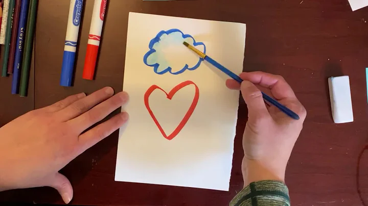 Marker to watercolor demo