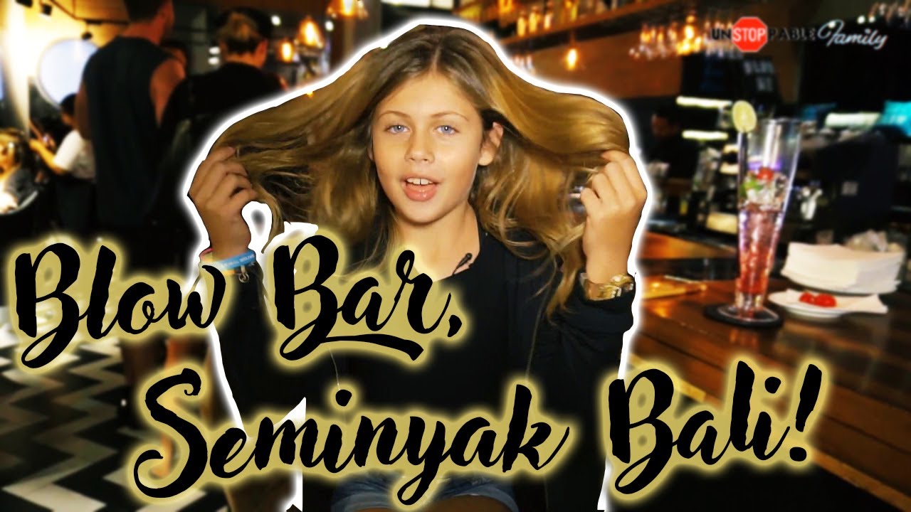 Hanalei Swan Visits Blow Bar Seminyak, Bali | Hanalei Swan