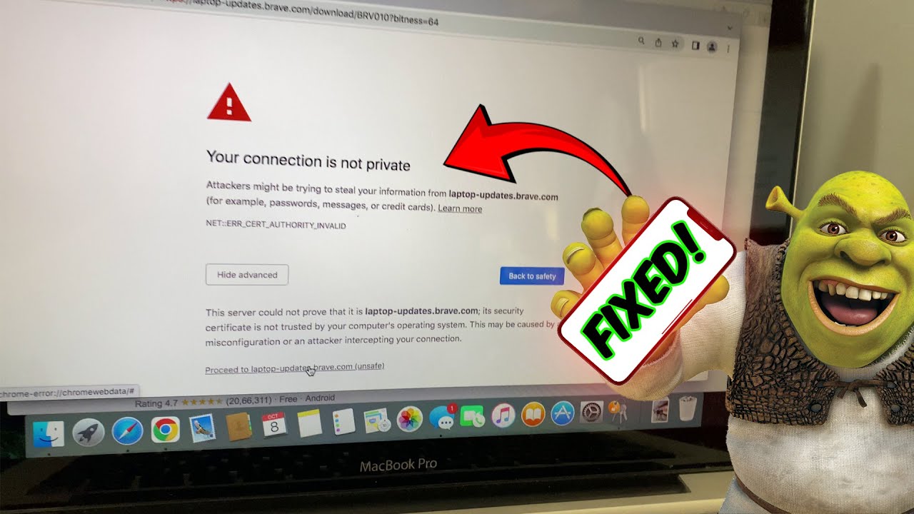 Fix 'Your Connection is Not Private' Error in Google Chrome on Mac