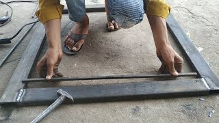 Iron main gate making | front main gate design || iron gate design