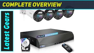 Ultimate 5MP Wired Outdoor Security Camera: 130 Wide-Angle \& 2-Way Audio!