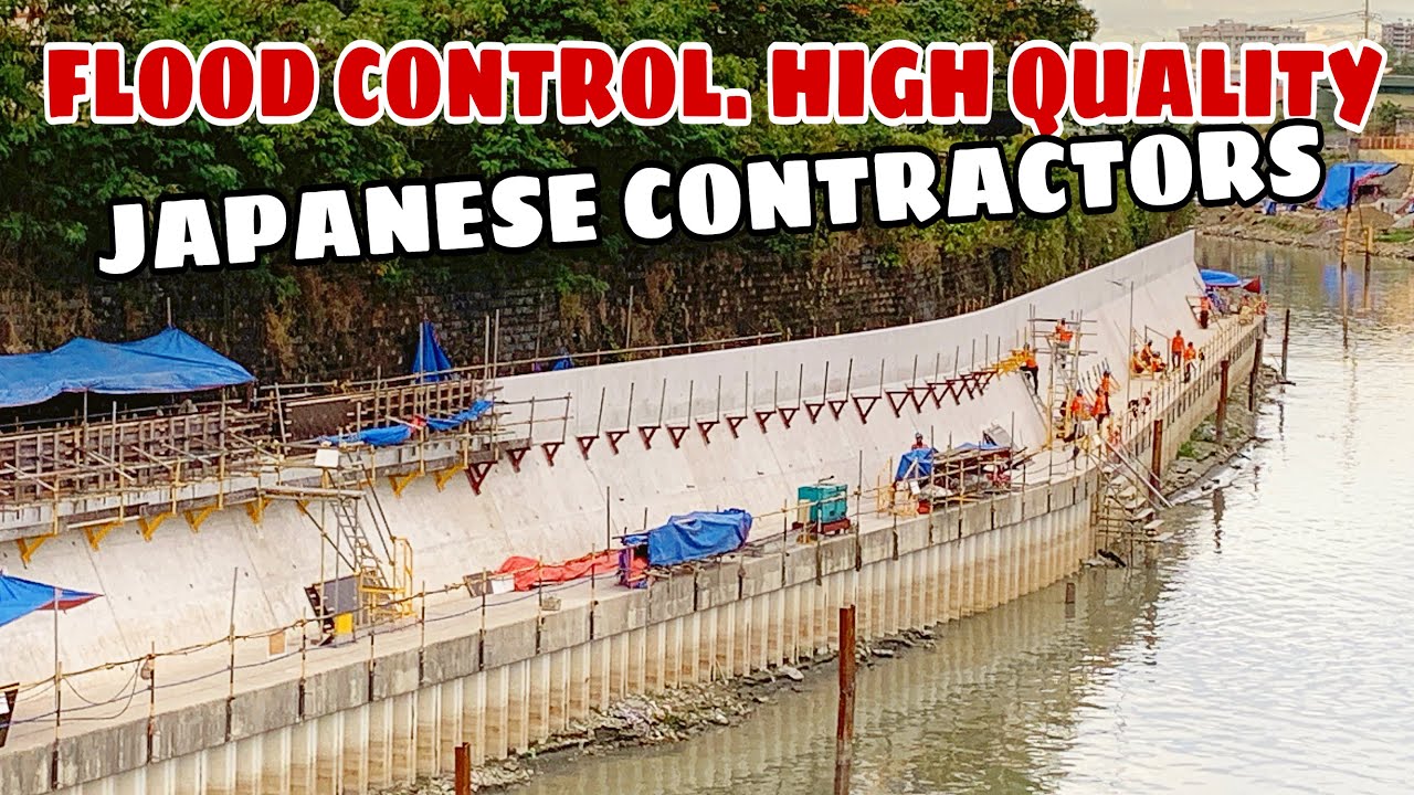 GAWANG JAPANESE CONTRACTORS ANG FLOOD CONTROL DITO. PASIG CITY-QUEZON CITY, MARIKINA RIVER CHANNEL
