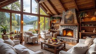 Morning Spring Vibes🌺Cozy Living Room with Soft Piano Music to Relax, Study, Work, Calming Piano screenshot 5