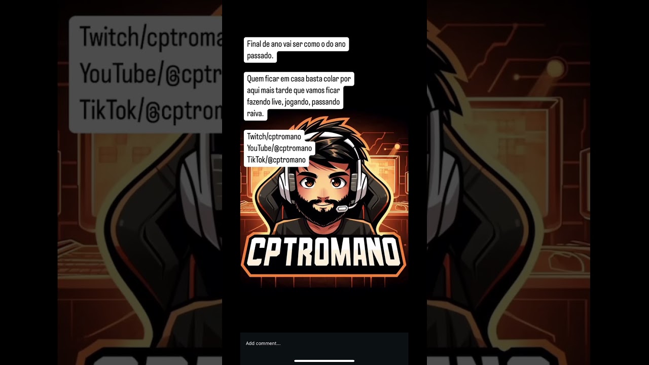 Chega ae que hoje tem um pouco de live :) 