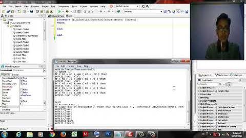 Tutorial pembuatan aplikasi berupa grade nilai di embarcadero Xe2