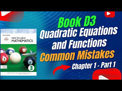 Quadratic equations| Solving quadratic equation by Factorization ...