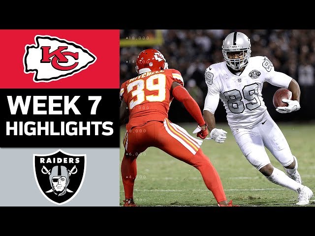 Chiefs vs. Raiders  NFL Week 7 Game Highlights 