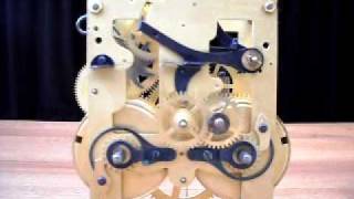 Clock repairs two train spring wound 1930 wall clock movement