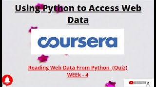 Reading Web Data From Python in using python to access web data #solutionbank