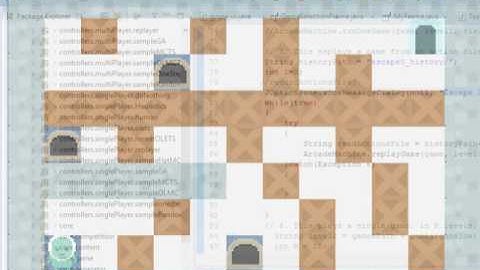 GVGAI Escape level 0 Screen Capture Learning