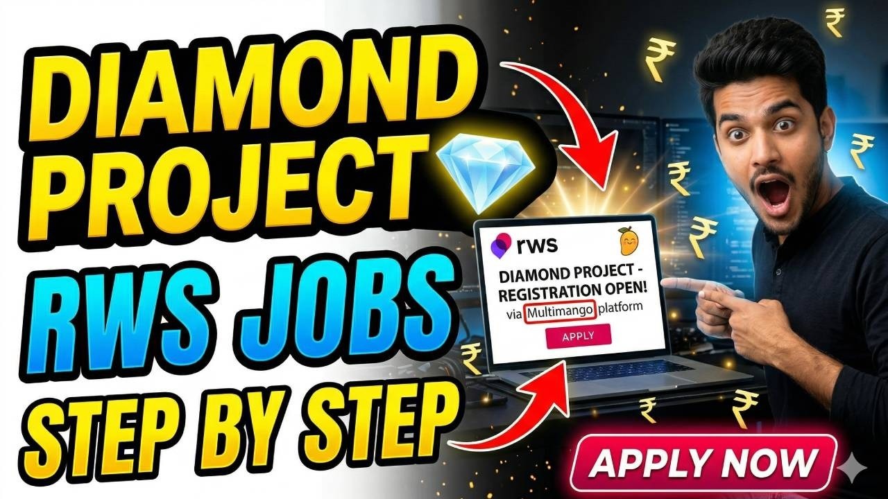 👉 RWS Diamond Project Registration on Multimango | Full Step-by-Step ...