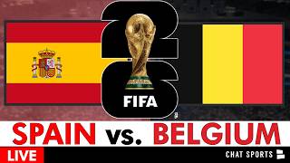 Spain 🇪🇸 vs. Belgium 🇧🇪 Live Streaming Scoreboard, Play-By-Play & Highlights | 2026 FIFA World Cup