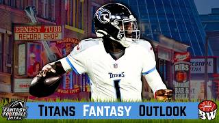 Tennessee Titans Fantasy with Easton Freeze Covering Ward Pollard Tate and Robinson