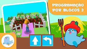 👧 PROGRAMAÇÃO por BLOCOS para crianças 🤖 Episódio 3 ⏫ Para frente e para a esquerda ⏪