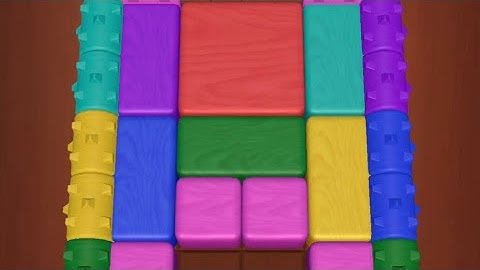 Wood Block Jam Level 55 Game Walkthrough Solution