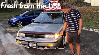 GANITO ANG TOYOTA COROLLA SA AMERICA NUNG 1991!