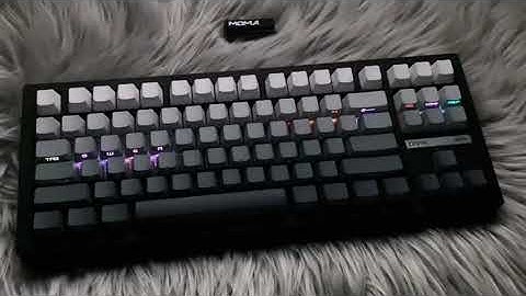 Black and gray interweave, keyboard dance creates gaming atmosphere!😎🖤🎮⌨️ #fyp #foryour #keyboard