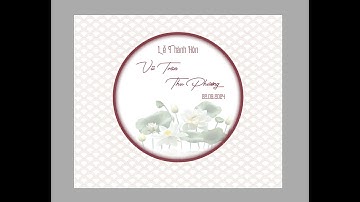 Hướng dẫn bạn Thu làm file in backdrop cưới