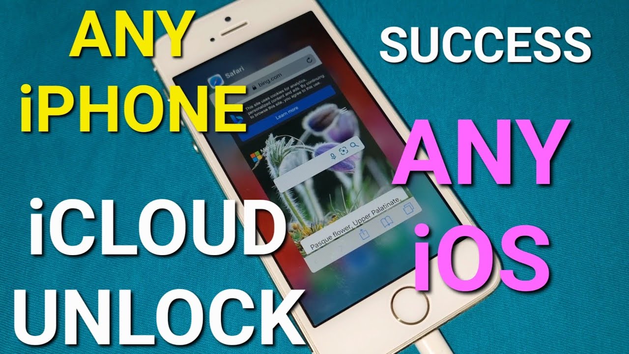 iCloud Unlock Apple ID and Password Any