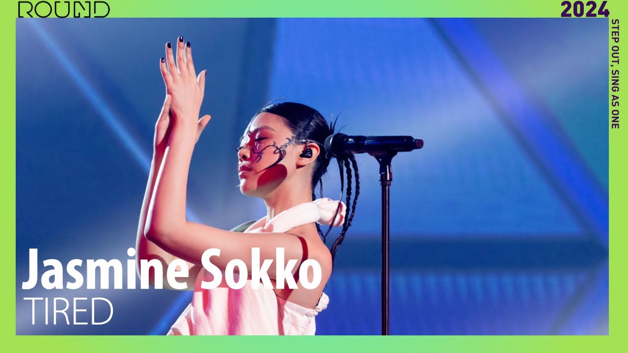 (4K) [2024 ROUND FESTIVAL] 🇸🇬Jasmine Sokko - TIRED - YouTube