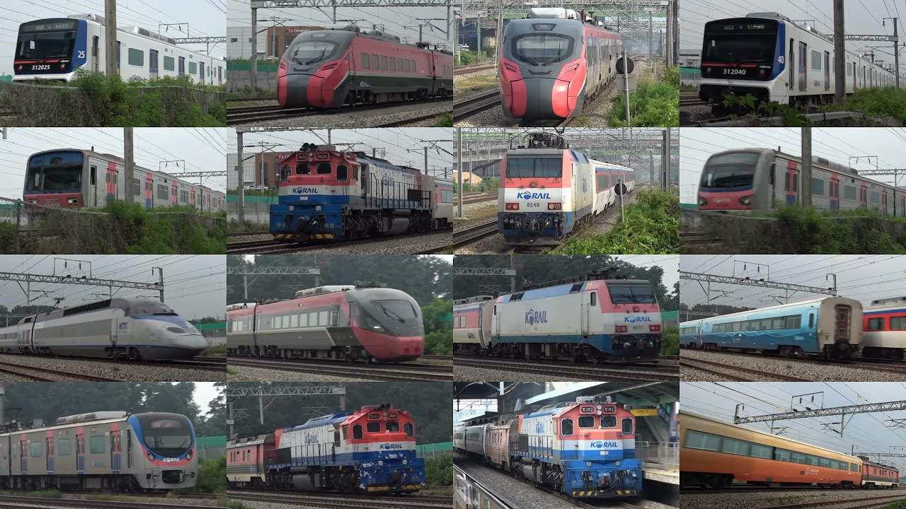 【最速130km/h超？】複々線を快走する韓国在来線！京釜線・電鉄1号線　速度付き高速通過集