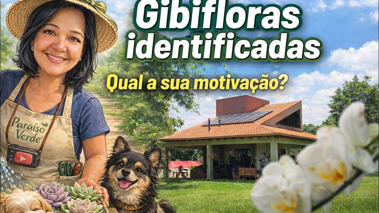 Gibiflora com identificação. #Qual a sua #motivação?