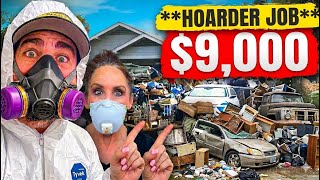 We Got Paid $9,000 To Clean This Hoarder House…You Won’t  Believe