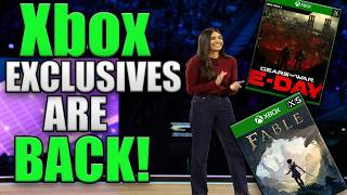 Xbox Boss Confirms That Xbox Exclusives Are Back Halo, Gears, Forza And Fable Skipping Ps5