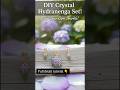 "Dazzling Bicone Bead Flower Jewelry Set"full detail tutorial on my channel! #diyaccessories #beads