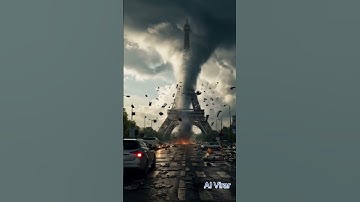✅ Eiffel Tower OBLITERATED?! EF6 Tornado Destroys Paris 🌪️🗼 | UNREAL AI Simulation