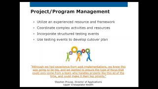Best Practices for System Implementations Webinar