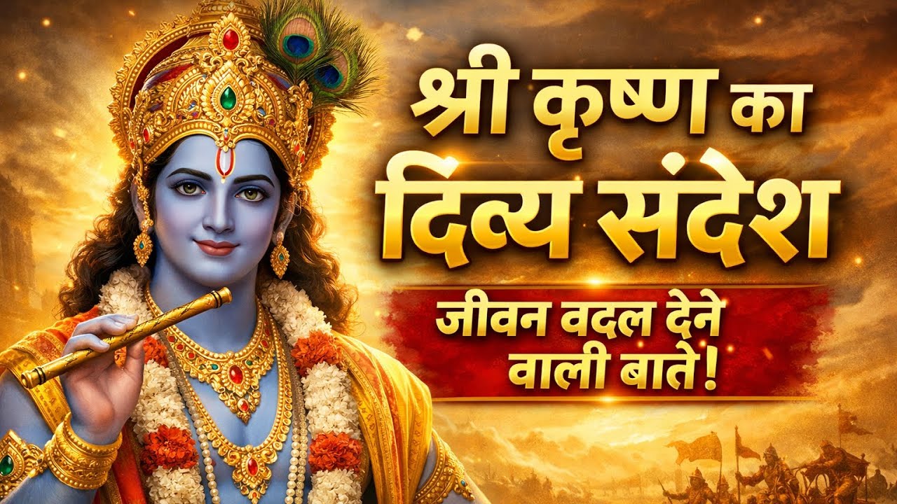 कठिन समय में श्री कृष्ण का यह संदेश जरूर सुनें | Jay shree Krishna 🙏