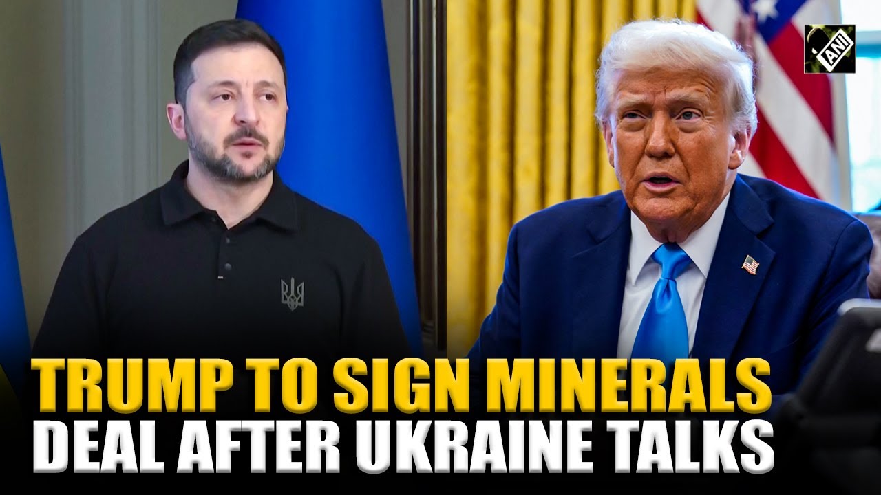 US President Donald Trump to sign new mineral deal next Thursday after talks with Ukraine