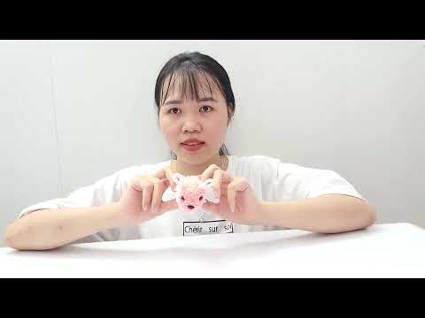 Hướng Dẫn Làm Con Thỏ Từ Cuộn Len Part 7