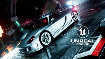 UNREAL ENGINE 5 CINEMATIC CAR - 4k - BY Oscar Creativo