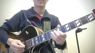 Topsy - Sweet Jazz Trio guitar solo cover