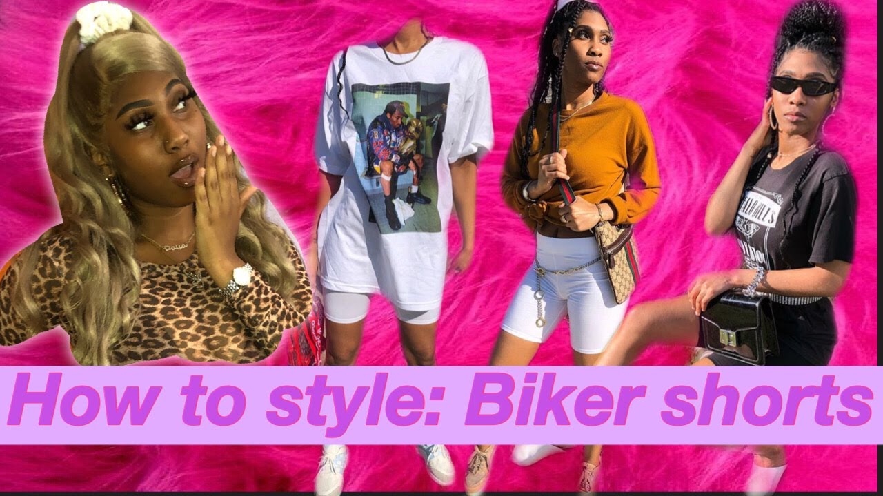 How to Style: Biker shorts - YouTube