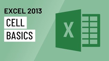 Excel 2013: Conceptos básicos de celdas