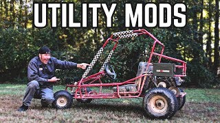 Off Road Go Kart Utility Mods | Subaru Yerf Dog Revival