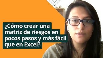 ¿Cómo crear una matriz de riesgos en pocos pasos y más fácil que en Excel?